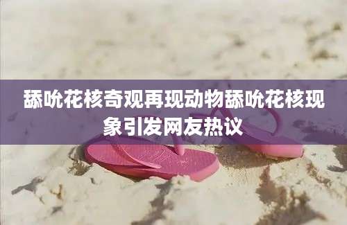 舔吮花核奇观再现动物舔吮花核现象引发网友热议