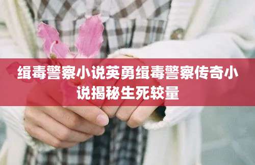 缉毒警察小说英勇缉毒警察传奇小说揭秘生死较量
