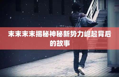 末末末末揭秘神秘新势力崛起背后的故事