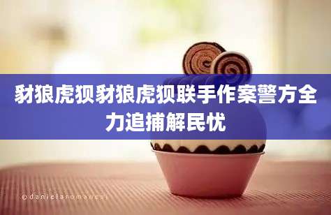 豺狼虎狈豺狼虎狈联手作案警方全力追捕解民忧