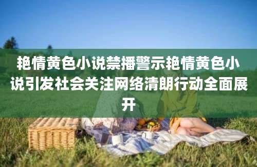 艳情黄色小说禁播警示艳情黄色小说引发社会关注网络清朗行动全面展开