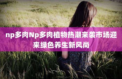 np多肉Np多肉植物热潮来袭市场迎来绿色养生新风尚