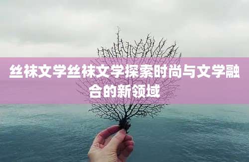 丝袜文学丝袜文学探索时尚与文学融合的新领域