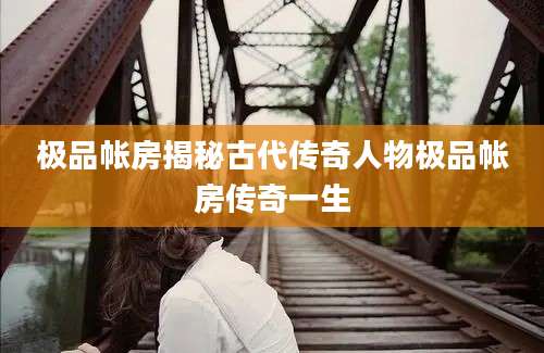 极品帐房揭秘古代传奇人物极品帐房传奇一生
