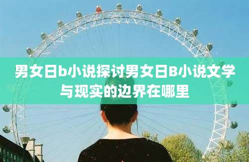 男女日b小说探讨男女日B小说文学与现实的边界在哪里