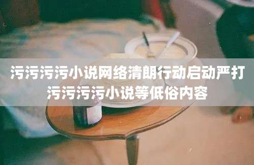污污污污小说网络清朗行动启动严打污污污污小说等低俗内容