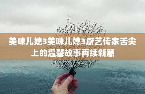 美味儿媳3美味儿媳3厨艺传家舌尖上的温馨故事再续新篇