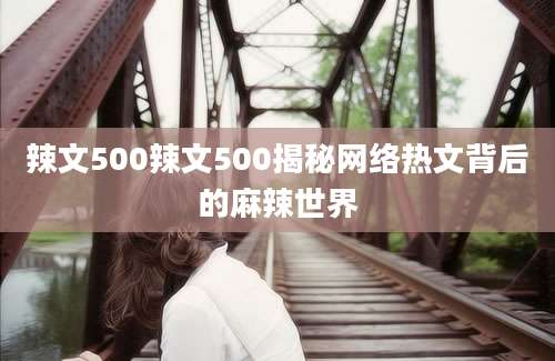 辣文500辣文500揭秘网络热文背后的麻辣世界