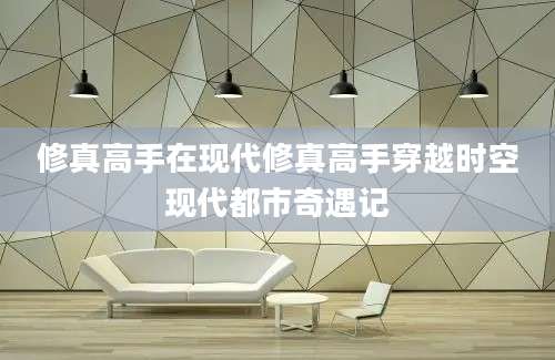 修真高手在现代修真高手穿越时空现代都市奇遇记