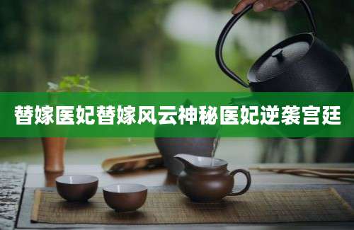 替嫁医妃替嫁风云神秘医妃逆袭宫廷