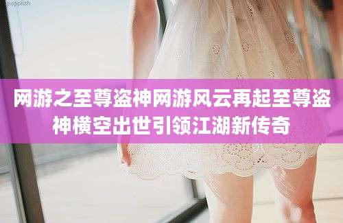 网游之至尊盗神网游风云再起至尊盗神横空出世引领江湖新传奇