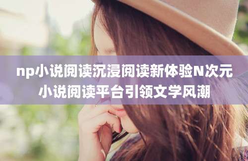 np小说阅读沉浸阅读新体验N次元小说阅读平台引领文学风潮