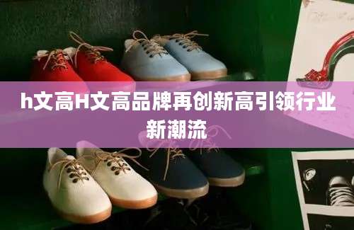 h文高H文高品牌再创新高引领行业新潮流