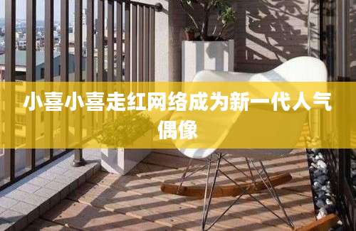 小喜小喜走红网络成为新一代人气偶像