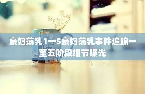 豪妇荡乳1一5豪妇荡乳事件追踪一至五阶段细节曝光