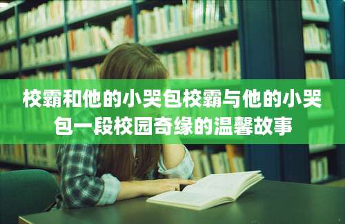 校霸和他的小哭包校霸与他的小哭包一段校园奇缘的温馨故事