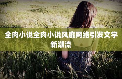 全肉小说全肉小说风靡网络引发文学新潮流