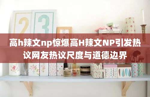 高h辣文np惊爆高H辣文NP引发热议网友热议尺度与道德边界