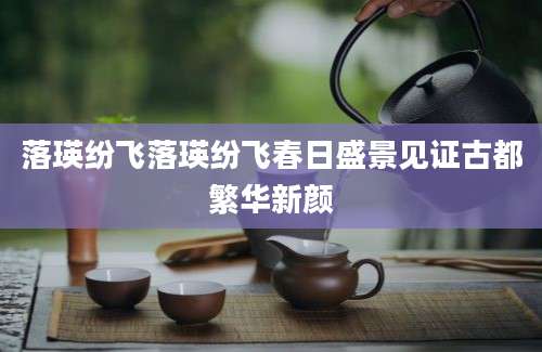 落瑛纷飞落瑛纷飞春日盛景见证古都繁华新颜