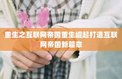 重生之互联网帝国重生崛起打造互联网帝国新篇章