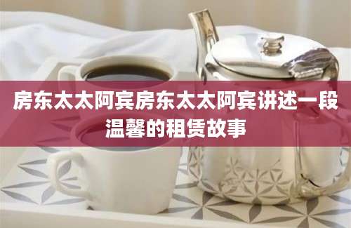 房东太太阿宾房东太太阿宾讲述一段温馨的租赁故事