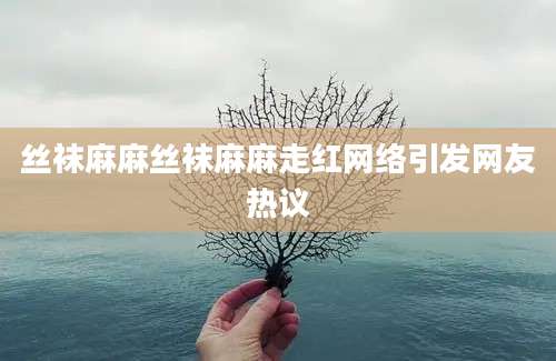 丝袜麻麻丝袜麻麻走红网络引发网友热议