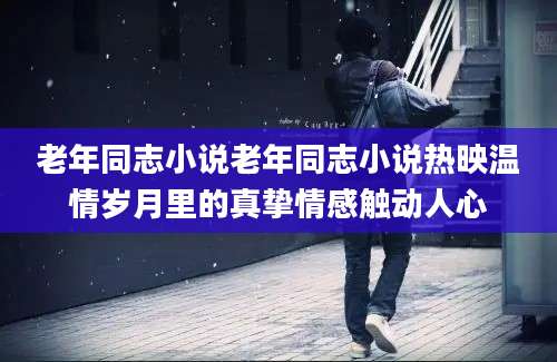 老年同志小说老年同志小说热映温情岁月里的真挚情感触动人心