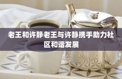 老王和许静老王与许静携手助力社区和谐发展