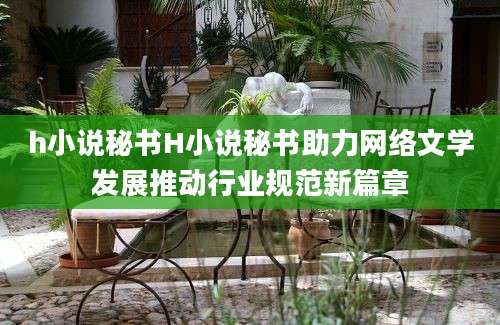 h小说秘书H小说秘书助力网络文学发展推动行业规范新篇章