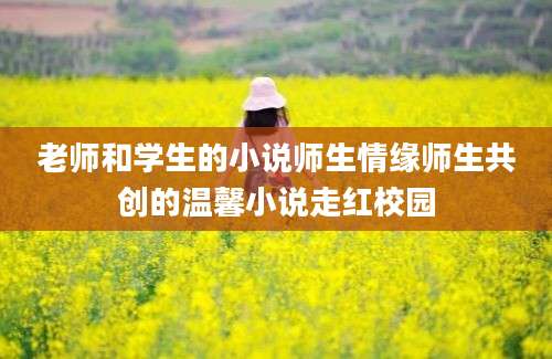 老师和学生的小说师生情缘师生共创的温馨小说走红校园