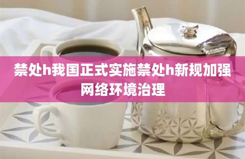 禁处h我国正式实施禁处h新规加强网络环境治理