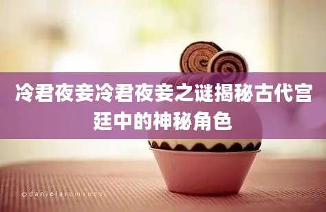 冷君夜妾冷君夜妾之谜揭秘古代宫廷中的神秘角色