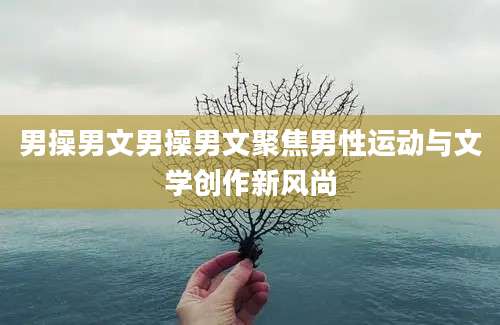 男操男文男操男文聚焦男性运动与文学创作新风尚