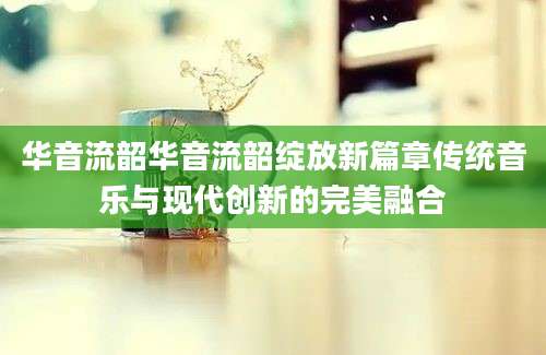 华音流韶华音流韶绽放新篇章传统音乐与现代创新的完美融合