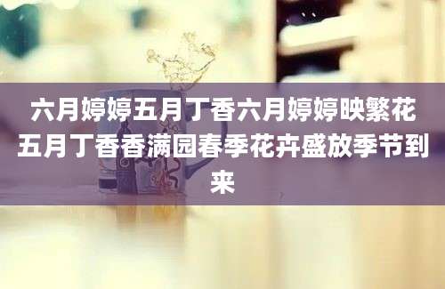 六月婷婷五月丁香六月婷婷映繁花五月丁香香满园春季花卉盛放季节到来