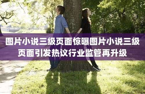 图片小说三级页面惊曝图片小说三级页面引发热议行业监管再升级