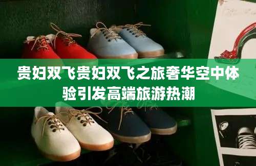 贵妇双飞贵妇双飞之旅奢华空中体验引发高端旅游热潮