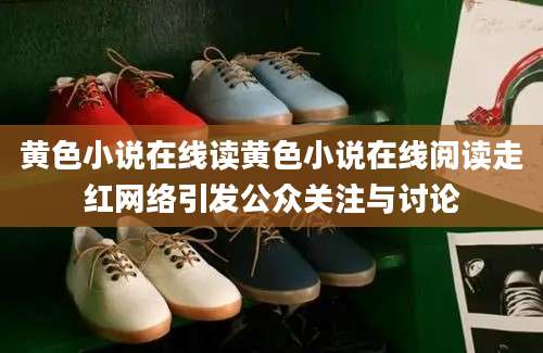 黄色小说在线读黄色小说在线阅读走红网络引发公众关注与讨论
