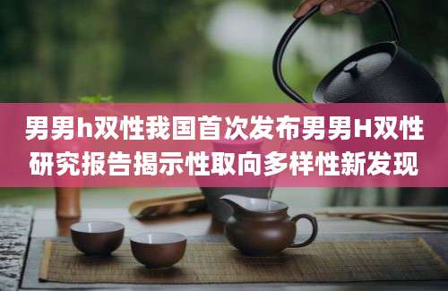 男男h双性我国首次发布男男H双性研究报告揭示性取向多样性新发现