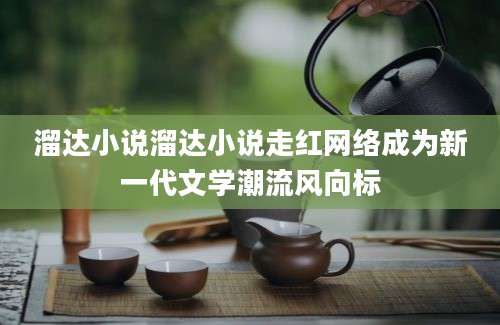溜达小说溜达小说走红网络成为新一代文学潮流风向标