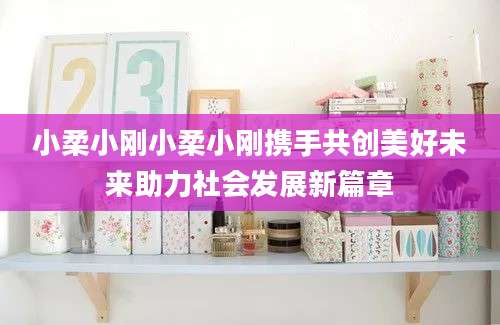 小柔小刚小柔小刚携手共创美好未来助力社会发展新篇章