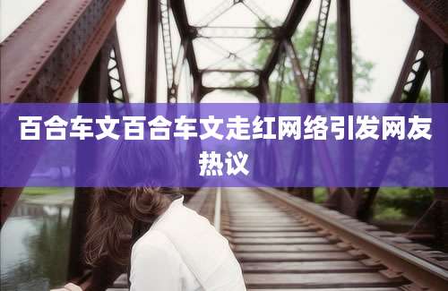 百合车文百合车文走红网络引发网友热议