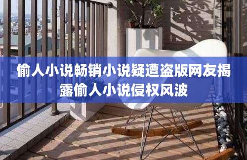 偷人小说畅销小说疑遭盗版网友揭露偷人小说侵权风波