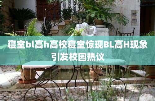 寝室bl高h高校寝室惊现BL高H现象引发校园热议