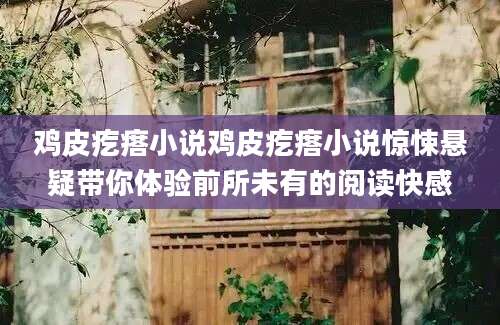 鸡皮疙瘩小说鸡皮疙瘩小说惊悚悬疑带你体验前所未有的阅读快感