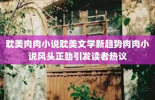 耽美肉肉小说耽美文学新趋势肉肉小说风头正劲引发读者热议