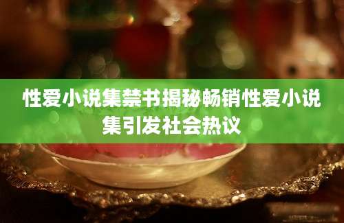 性爱小说集禁书揭秘畅销性爱小说集引发社会热议