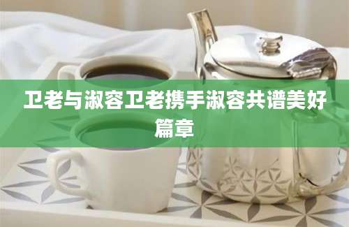 卫老与淑容卫老携手淑容共谱美好篇章