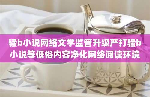 骚b小说网络文学监管升级严打骚b小说等低俗内容净化网络阅读环境