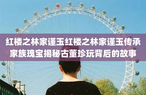红楼之林家谨玉红楼之林家谨玉传承家族瑰宝揭秘古董珍玩背后的故事